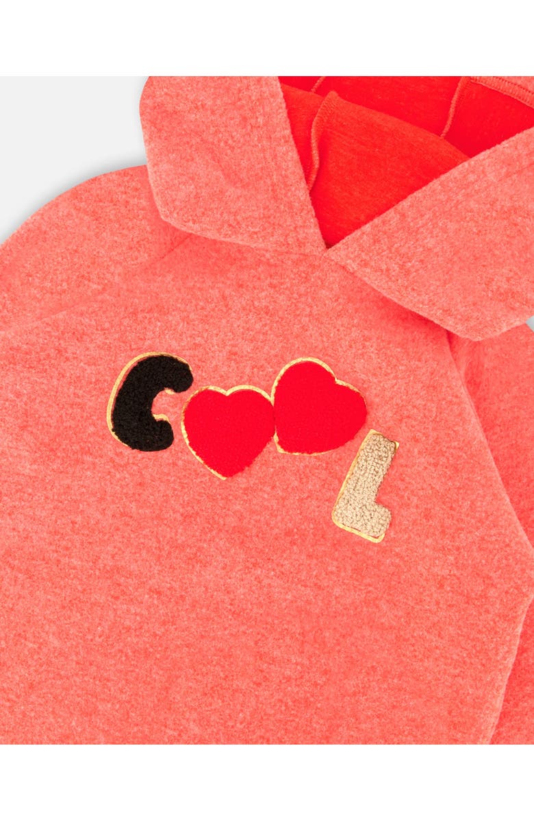 Deux par Deux Ultra Soft Hooded Tunic, Alternate, color, Coral