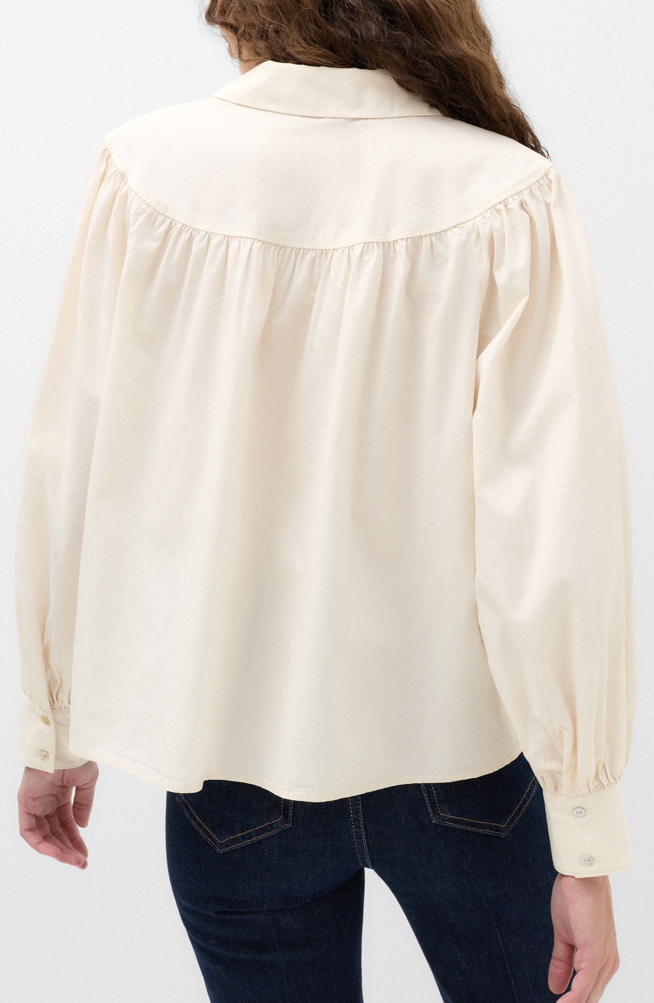M&S Western Button-Up Shirt (Women) | Nordstrom