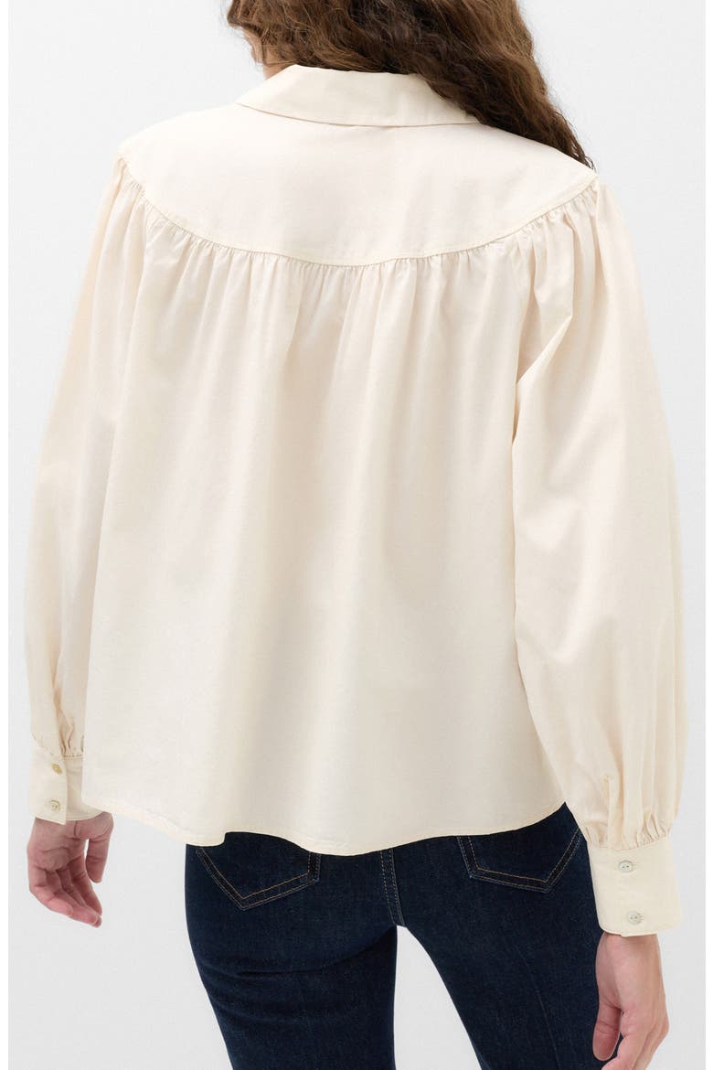 Western Button-Up Shirt, Alternate, color, BEIGE