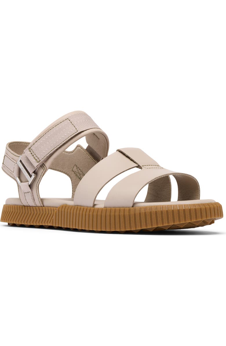 SOREL ONA AVE Ankle Strap Sandal, Main, color, Crushed Clay/ Gum