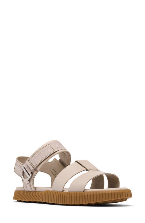 Sorel Ona Ave Ankle Strap Sandal In Crushed Clay/gum