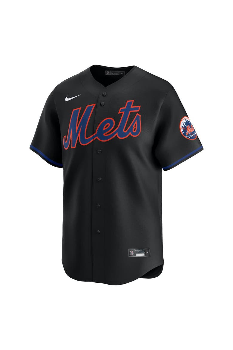 Men's Nike Black New York Mets Alternate Limited Jersey, Alternate, color, Black