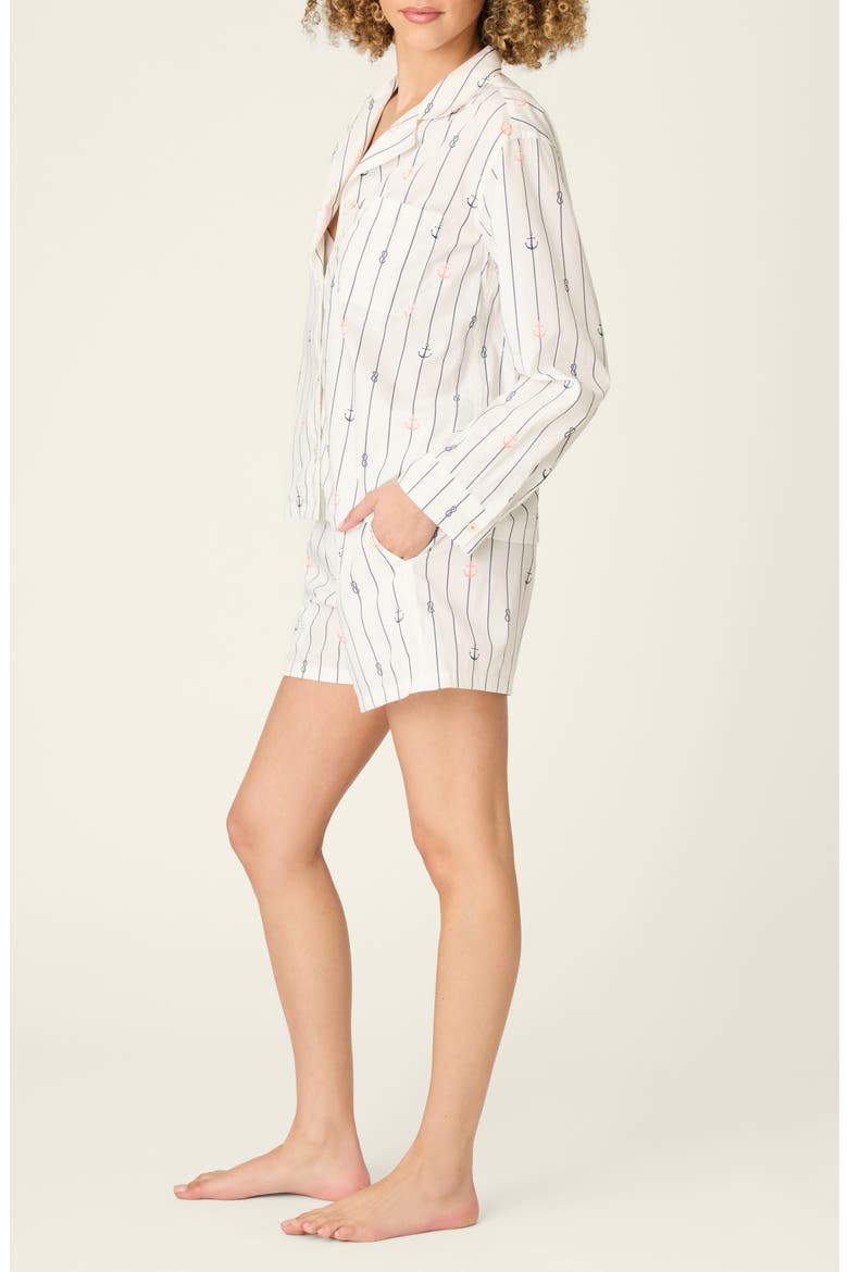 After Party Short Pajamas, Alternate, color, IVORY