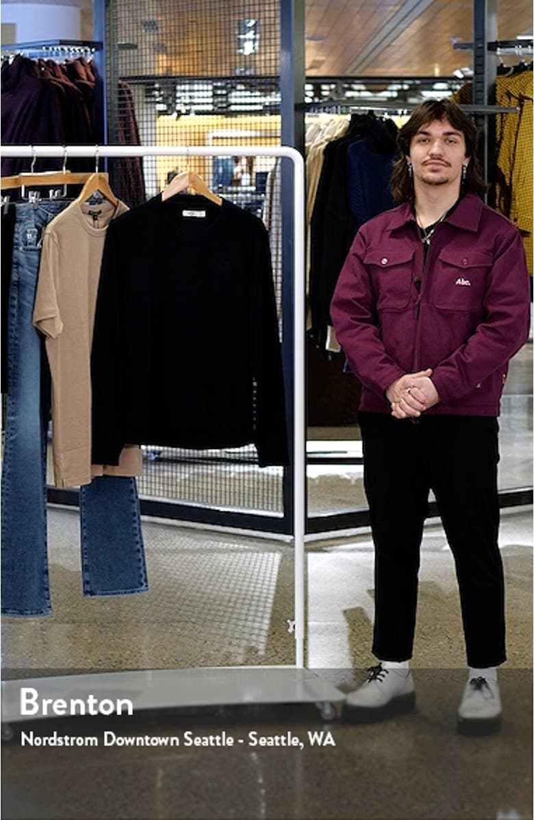 Coen Brushed Terry Cloth Crewneck Sweatshirt, sales video thumbnail