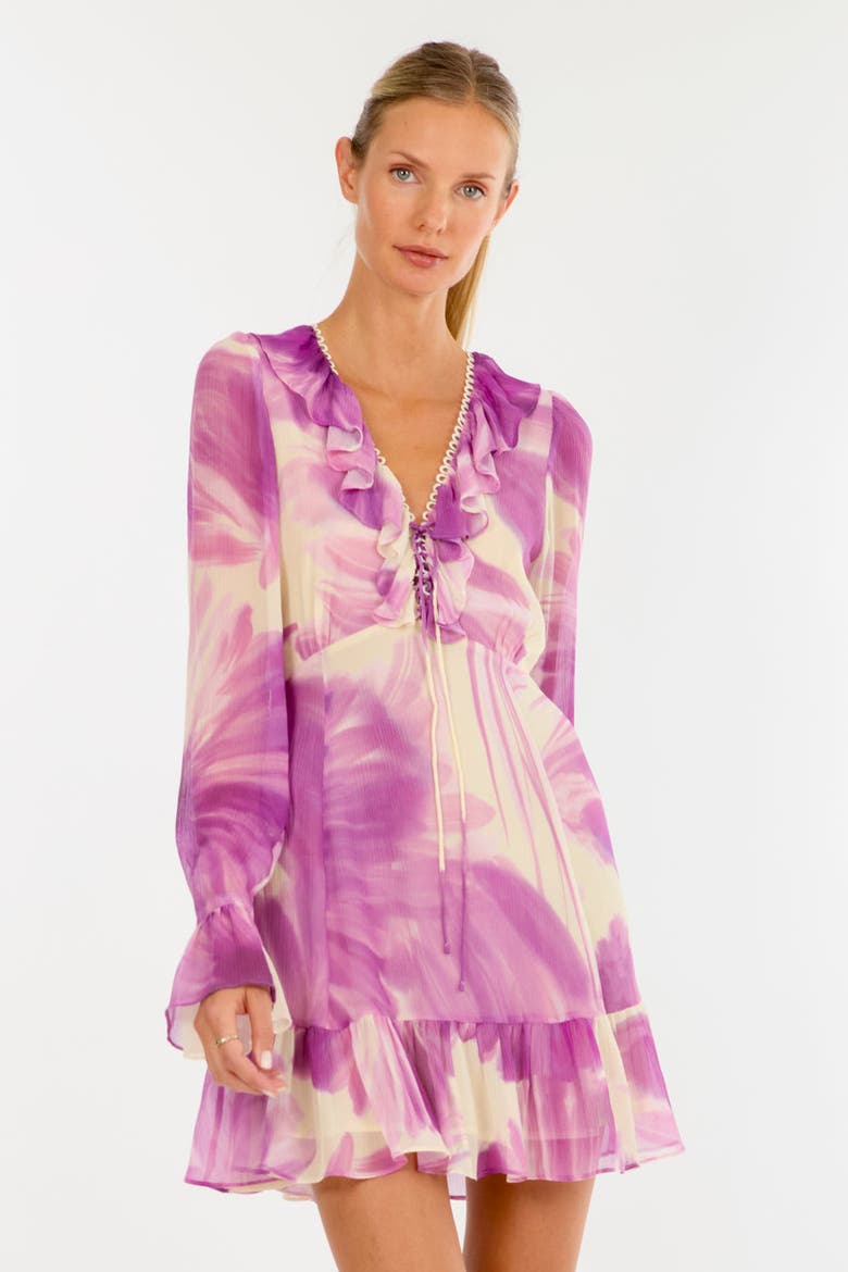 Briony Mini Dress, Alternate, color, Maeve Floral