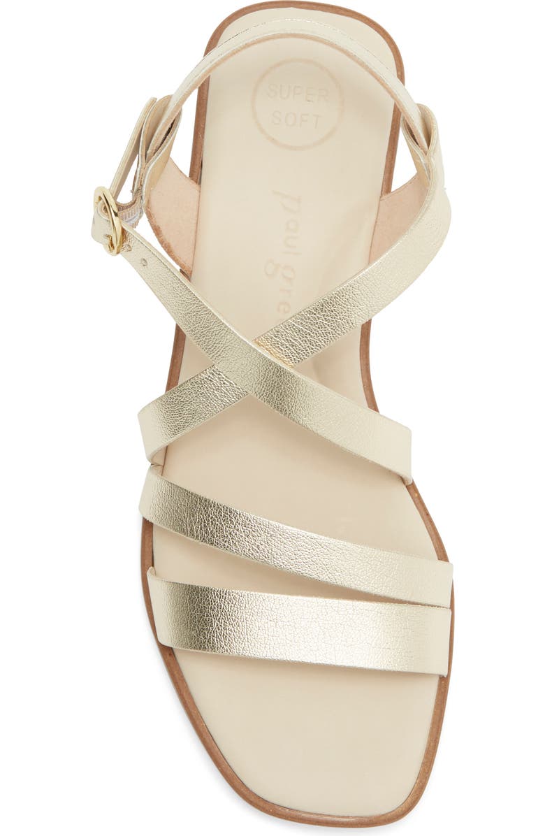 Paul Green Rayne Sandal, Alternate, color, Platino Metallic Future