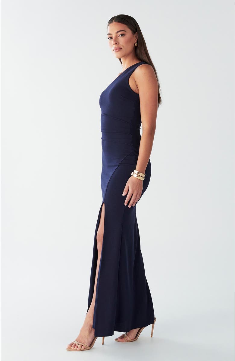 BWLDR Letty Maxi Dress, Alternate, color, Navy Blue