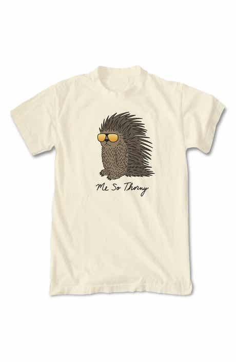RIOT SOCIETY Me So Thorny Cotton Crew T-Shirt