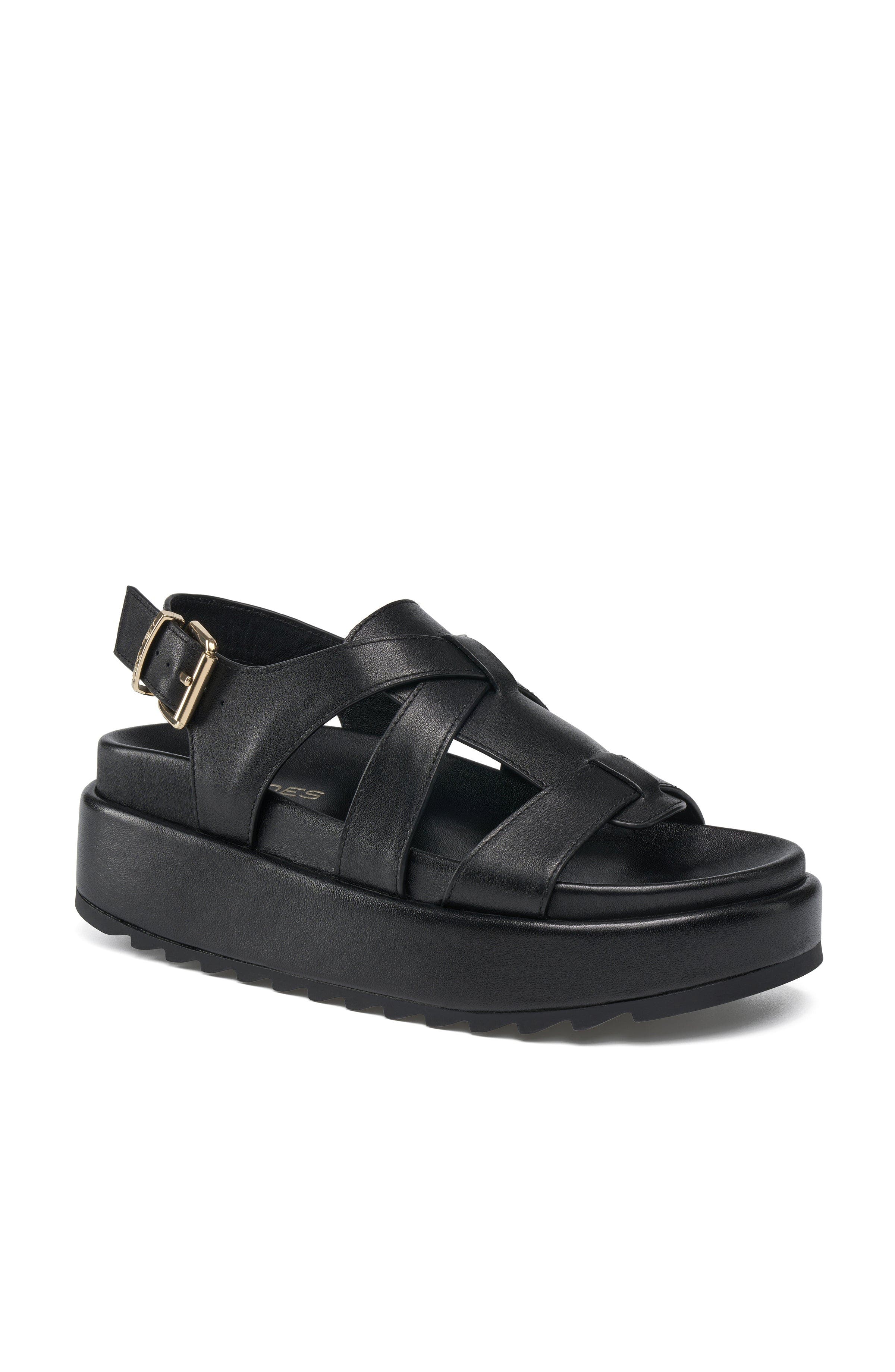 ZZDNU JSlides Footwear Sutton Sandal, Main, color, Black