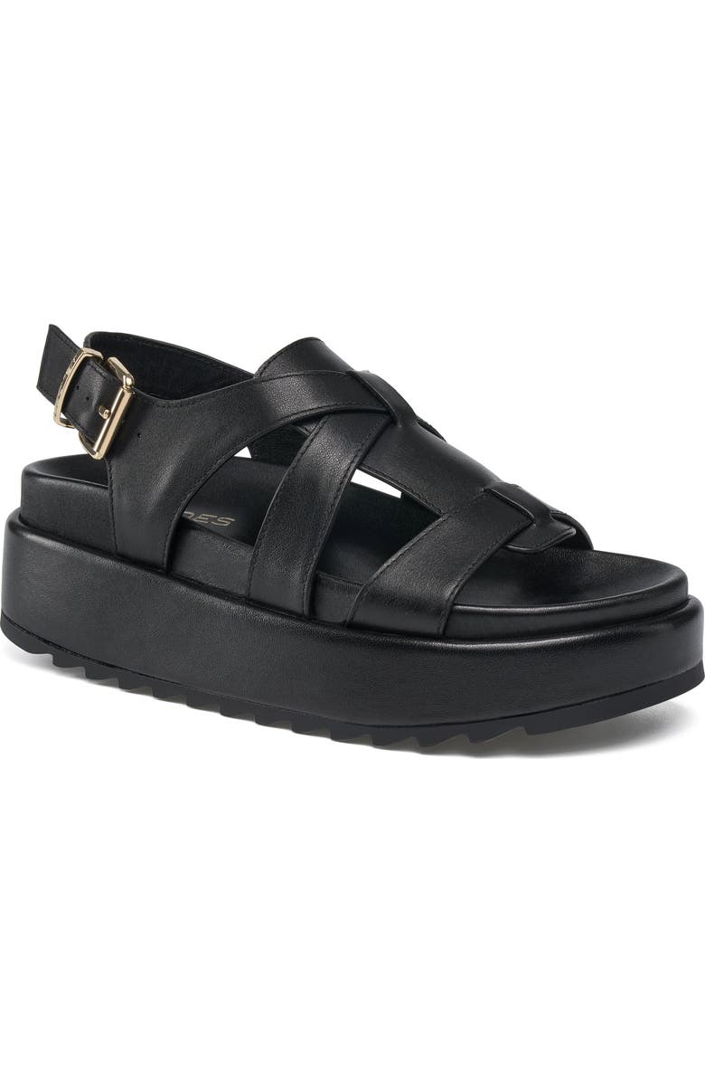 ZZDNU JSlides Footwear Sutton Sandal, Main, color, Black