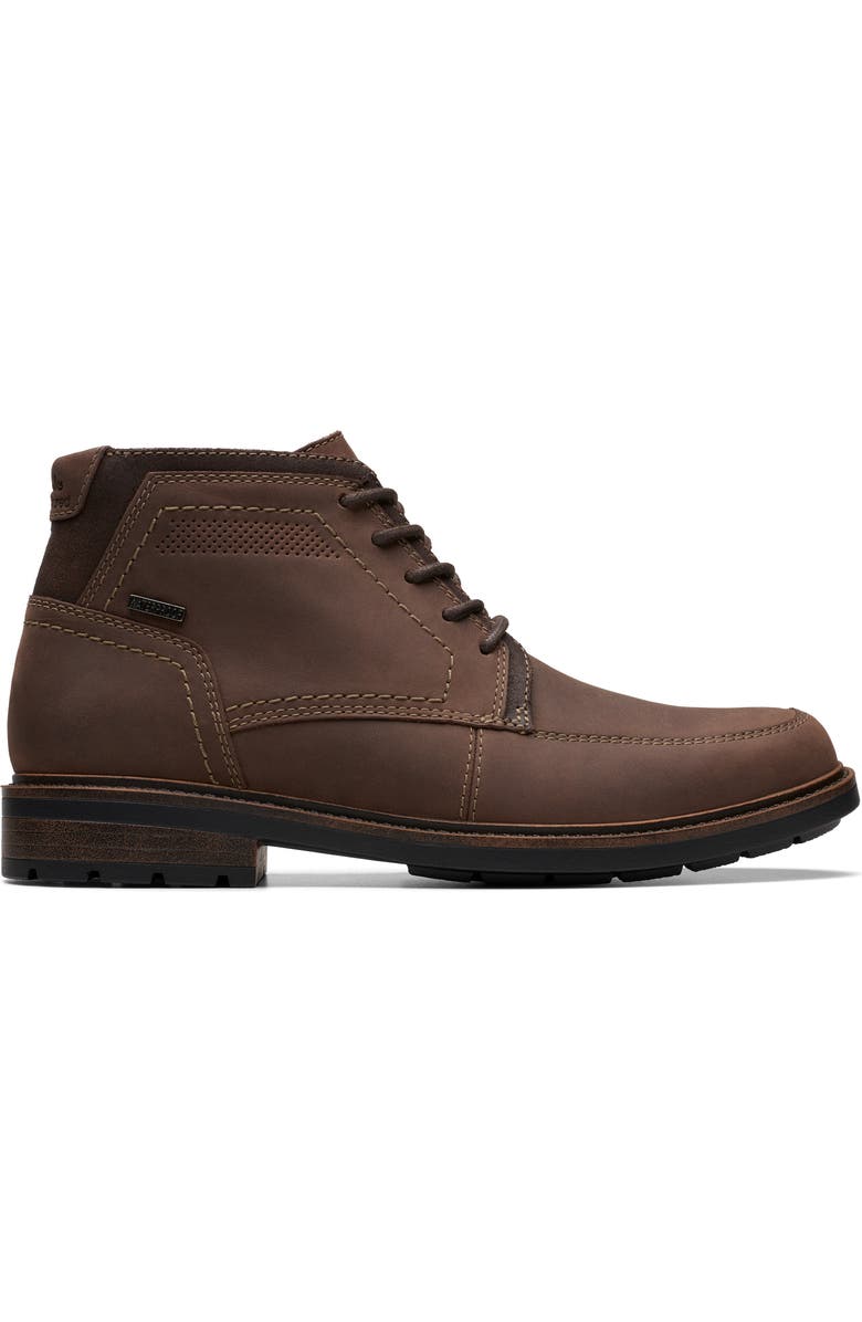 Clarks<sup>®</sup> High Top Waterproof Derby Boot, Alternate, color,