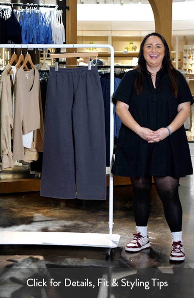 Bonney Bow Wide Leg Sweatpants, sales video thumbnail