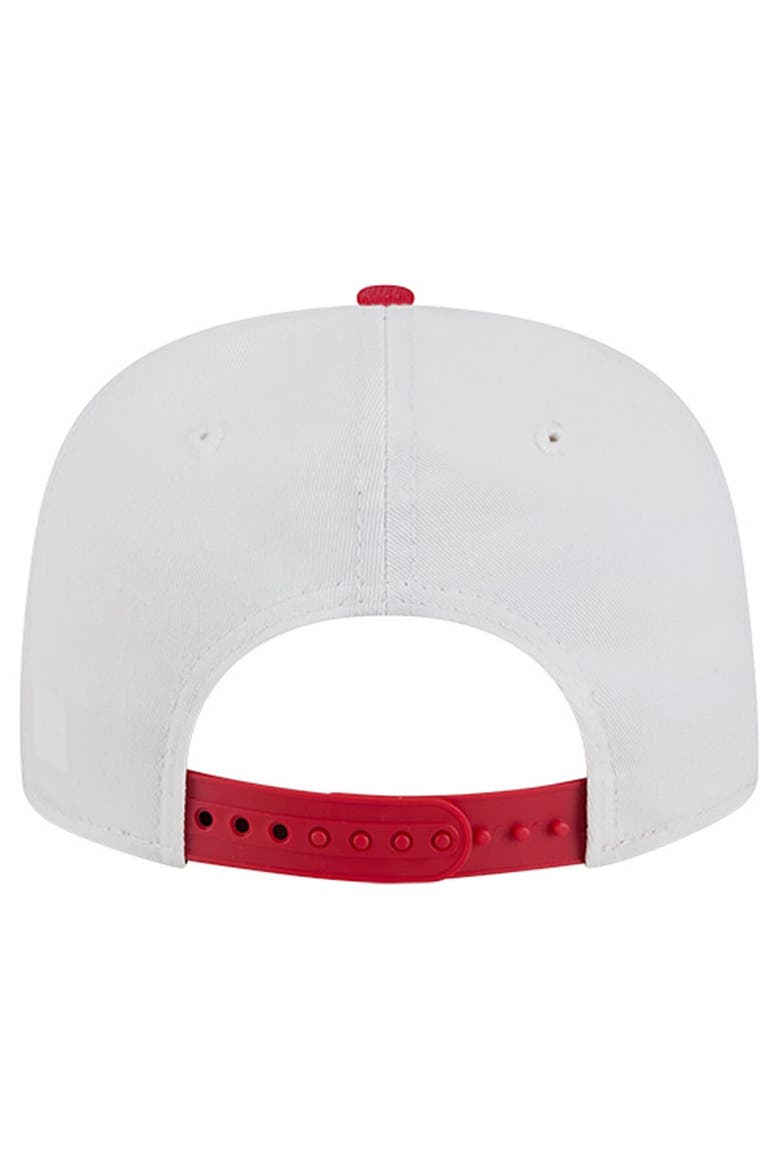 Men's New Era  White San Francisco 49ers Argyle 19TWENTY Adjustable Hat, Alternate, color, White