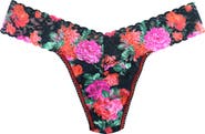 Hanky Panky Print Low Rise Thong
