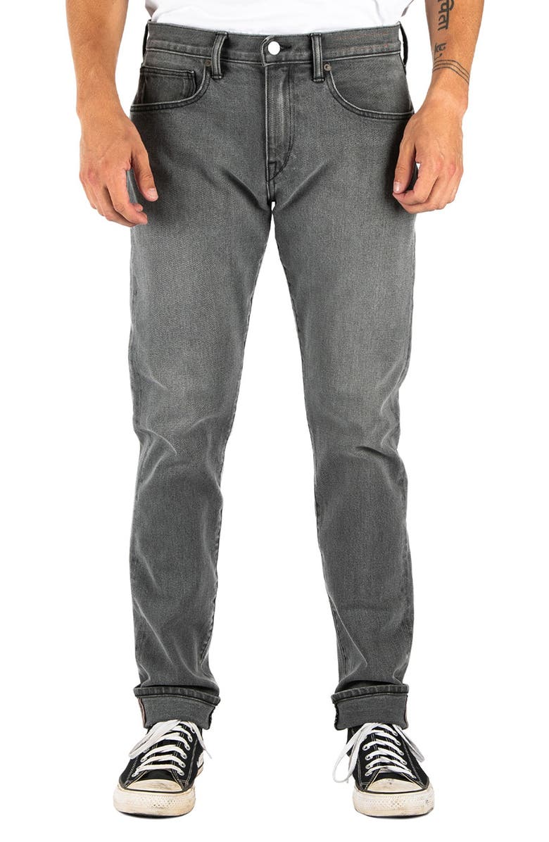 HIROSHI KATO The Scissors Slim Tapered 14-Ounce Stretch Selvedge Jeans, Main, color, Jack