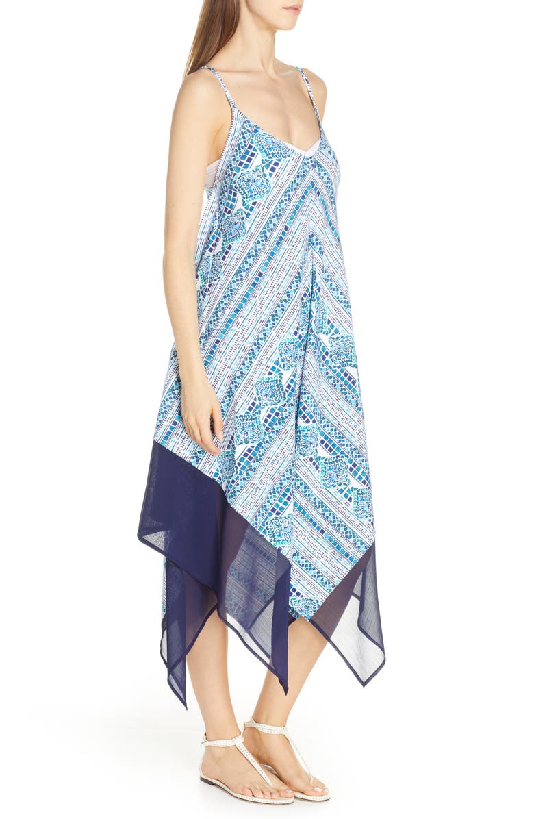 Tommy Bahama Floral Isles Cover-Up Scarf Dress, Alternate, color,