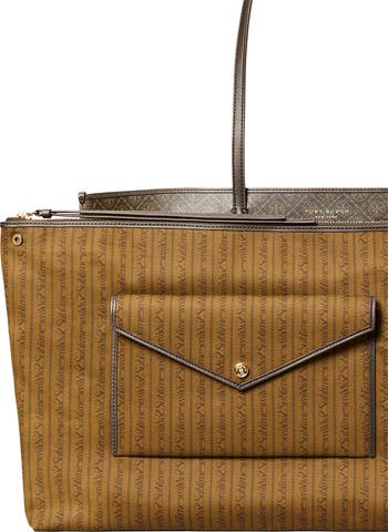 Perry Coated Canvas Tote