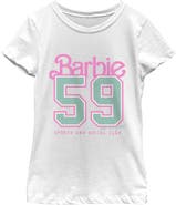 Barbie Girls' Sports And Social Club Logo T-Shirt