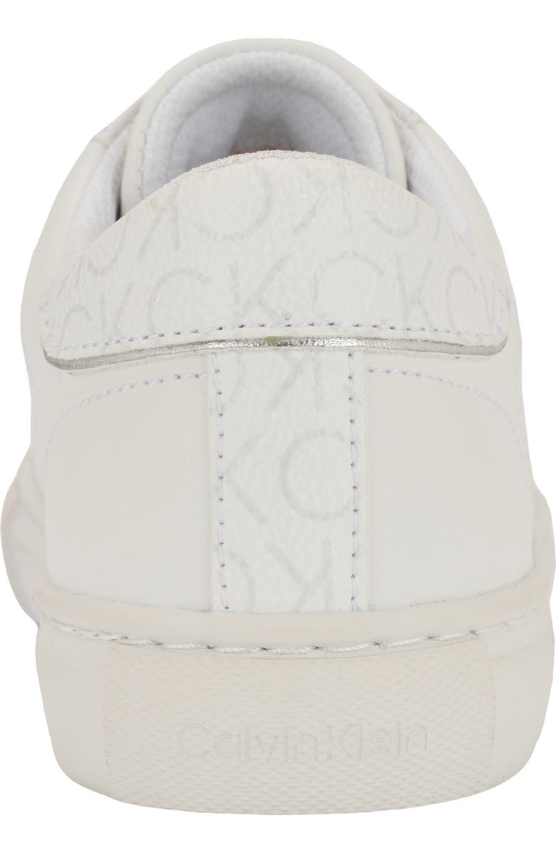 Calvin Klein Charie Sneaker, Alternate, color, White