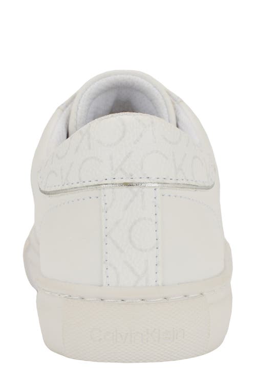 Shop Calvin Klein Charie Sneaker In White