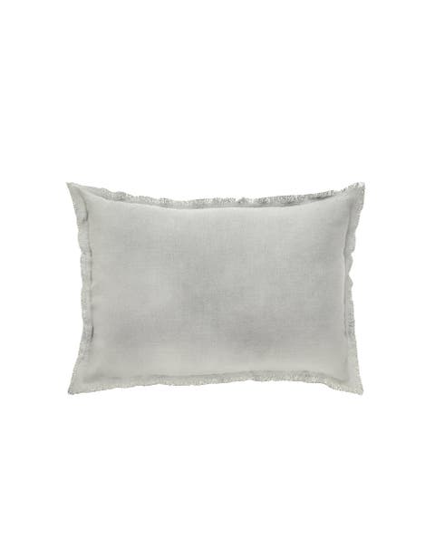 Fringe Soft Linen Pillow Cover Only