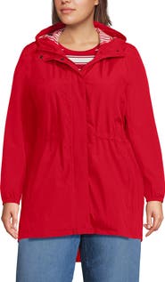 Lands' End Squall Packable Waterproof Raincoat