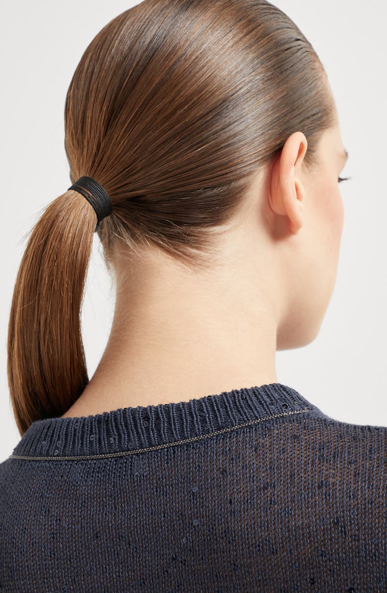 Brunello Cucinelli Linen and silk cardigan, Alternate, color,