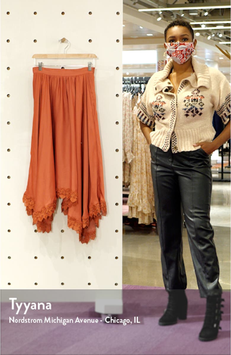 Dorset Lace Hem Skirt, sales video thumbnail