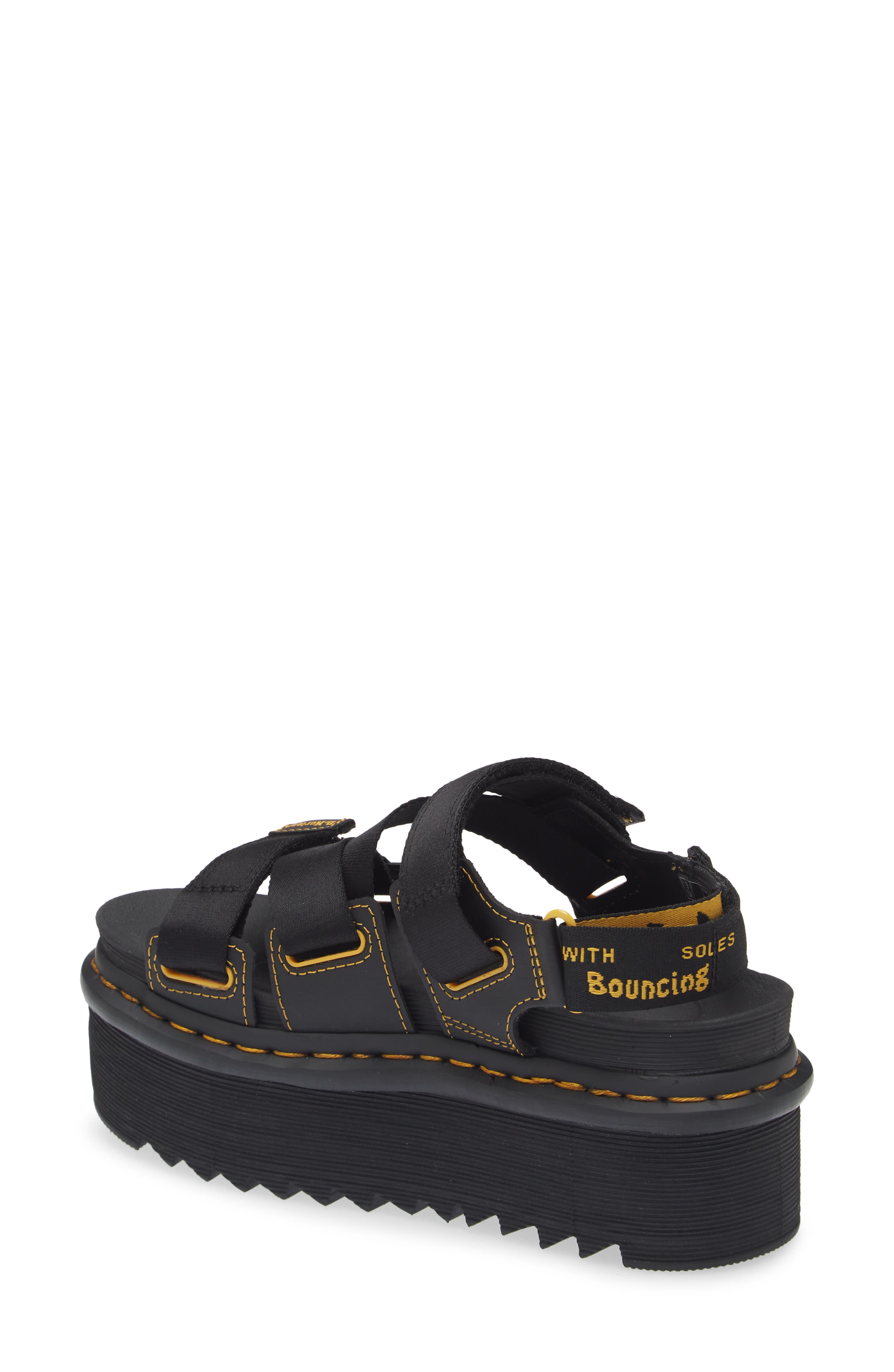 Dr. Martens Kimber Platform Strappy Sandal, Alternate, color, 
