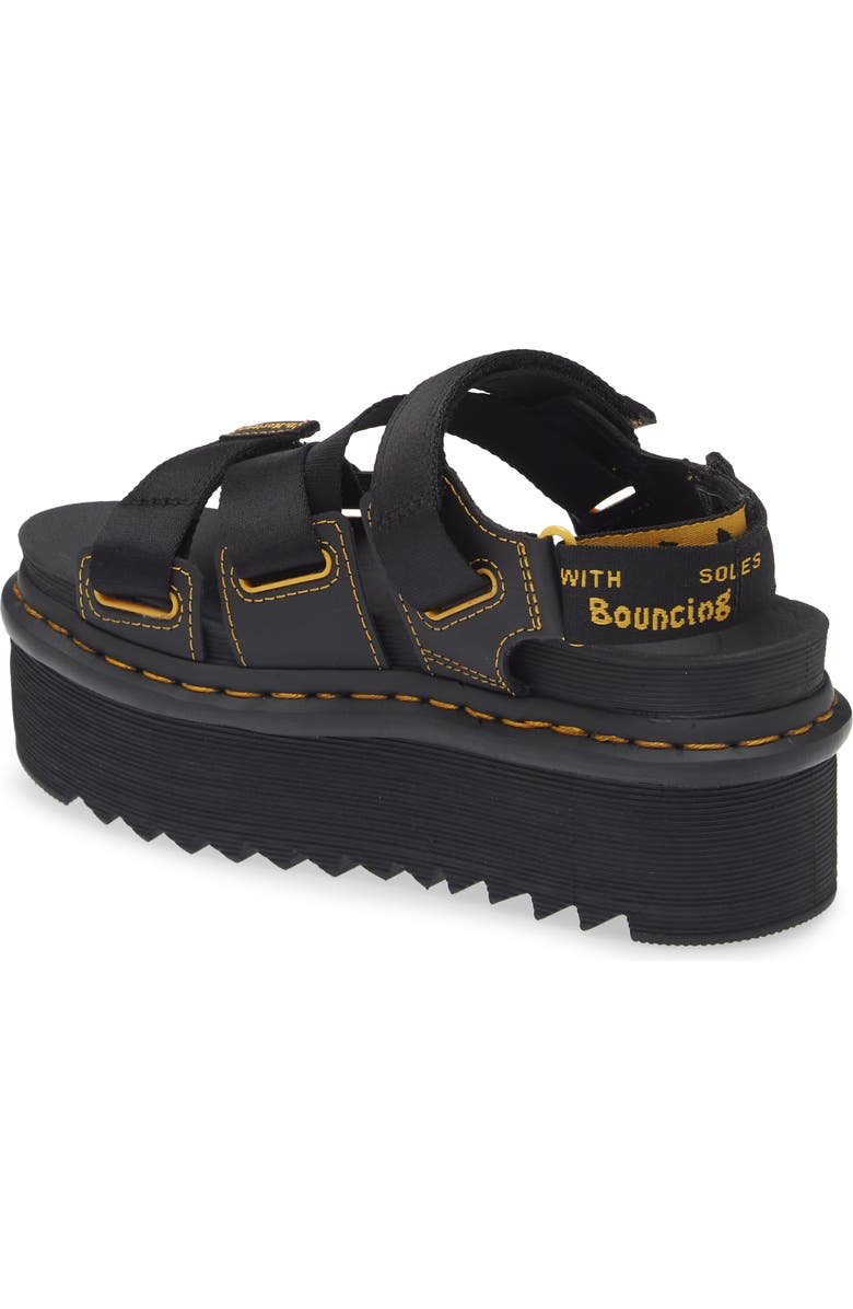 Dr. Martens Kimber Platform Strappy Sandal, Alternate, color,