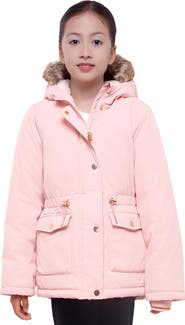 Rokka&Rolla Kids' Cozy Fleece-Lined Parka