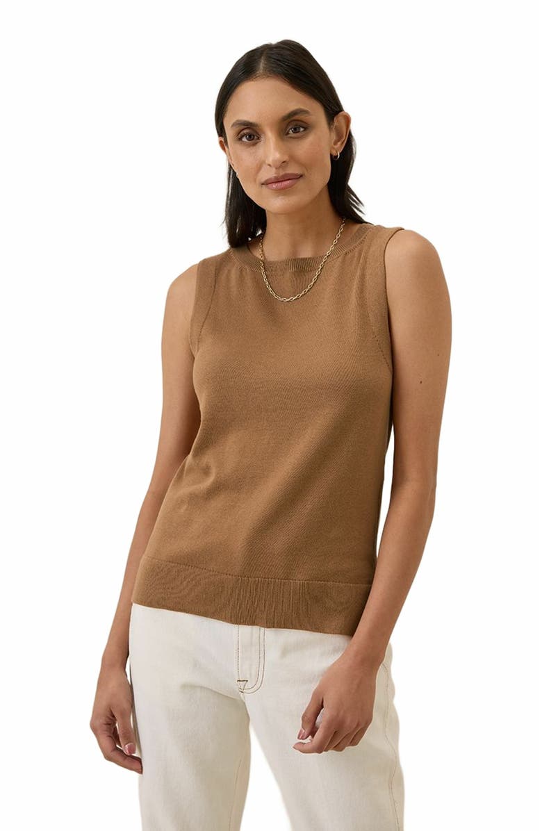 Pact Organic Cotton Classic Fine Knit Shell, Main, color, 