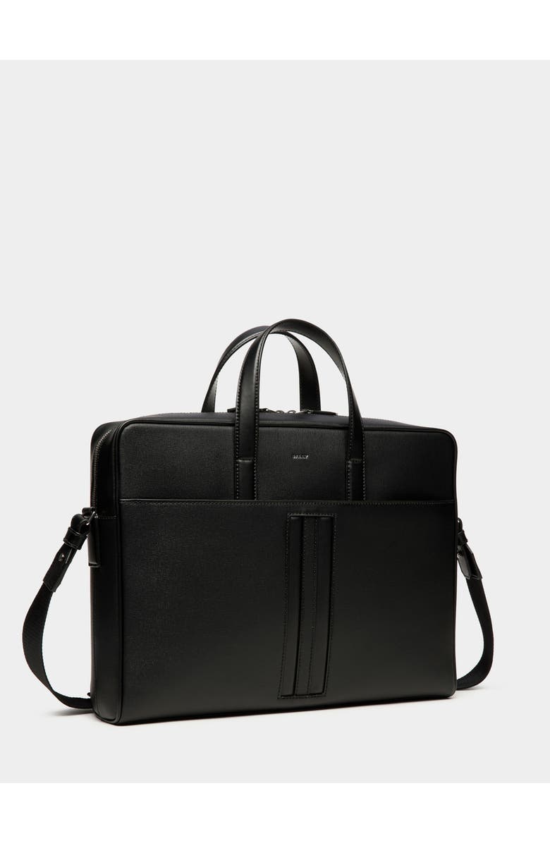 Bally Mythos Briefcase, Alternate, color, Black+Palladio