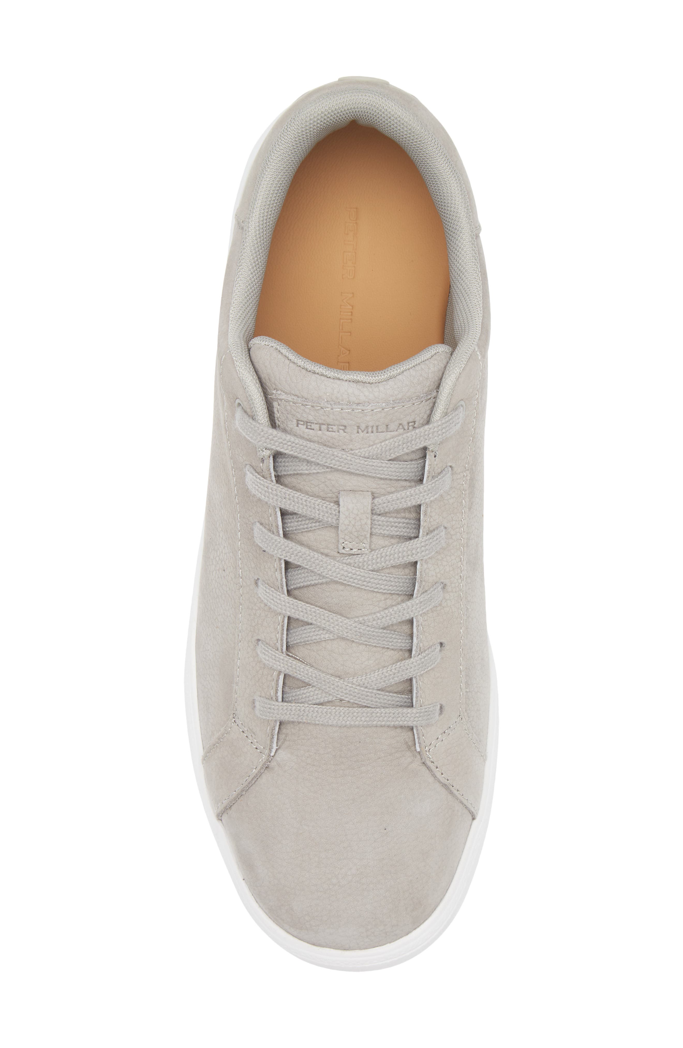 Peter Millar Drift Classic Sneaker, Alternate, color, Pearl Grey