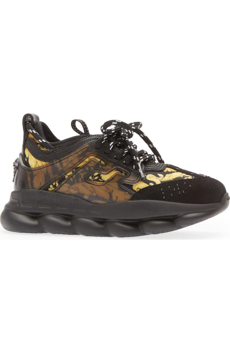 Versace Chain Reaction Sneaker, Alternate, color,