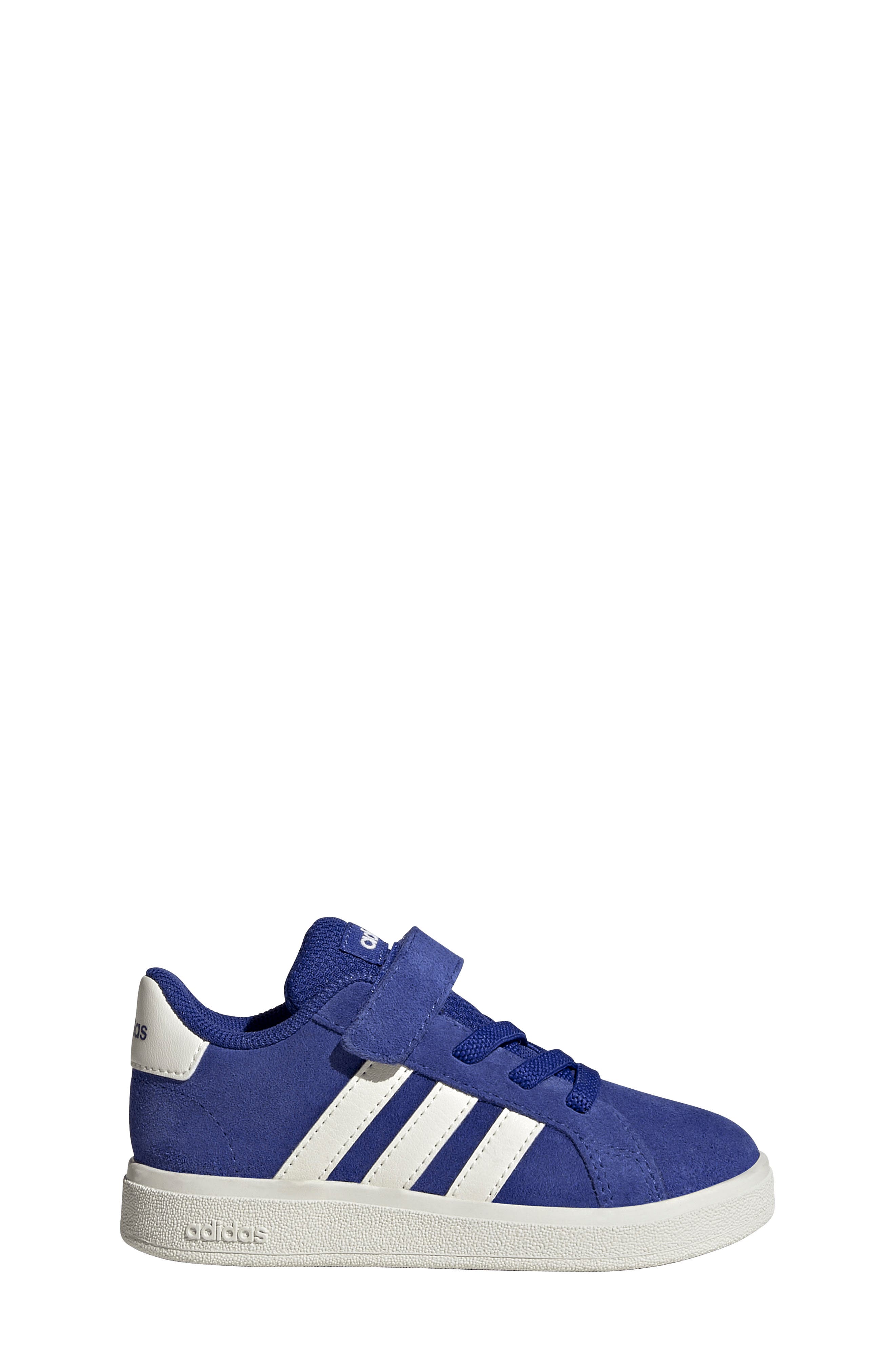 Kids' Grand Court Sneaker, Alternate, color, BLUE/ OFF WHITE/ BLACK