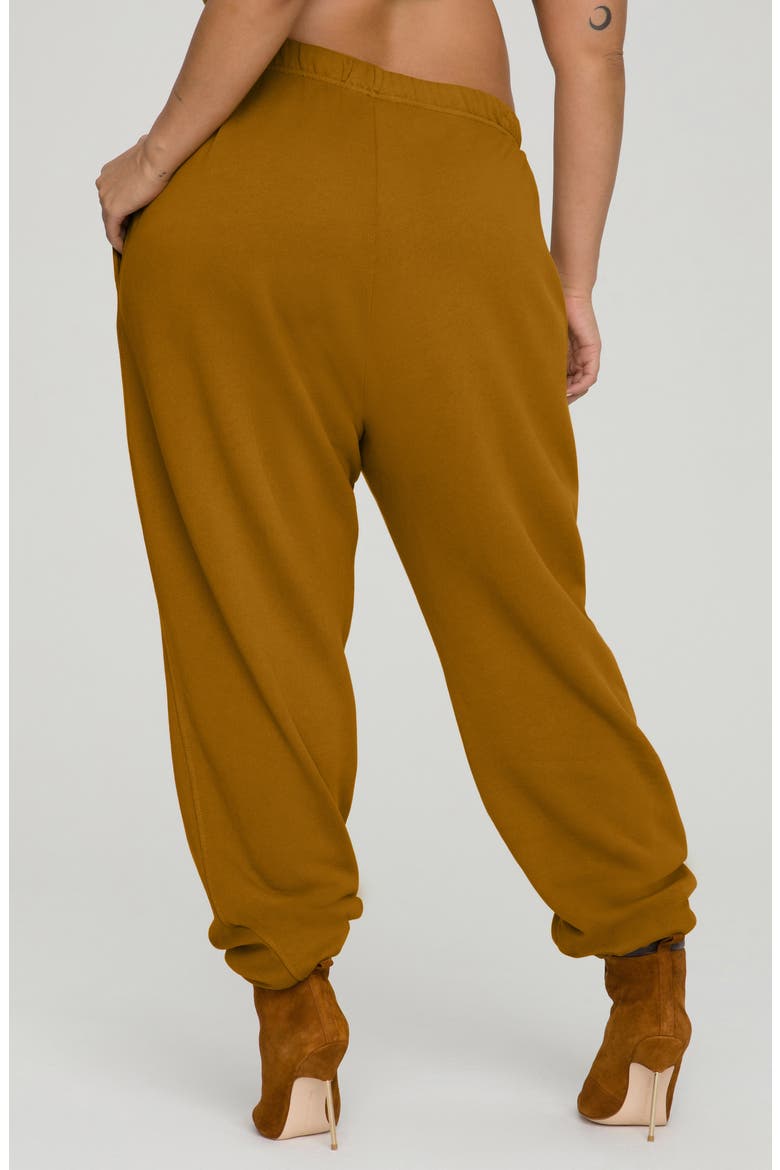 Boyfriend Sweatpants, Alternate, color, BRONZE BROWN001