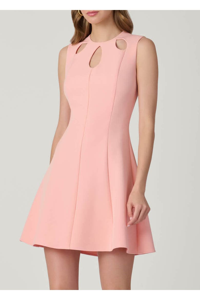 Alexandra Crepe Dress, Main, color, Melon