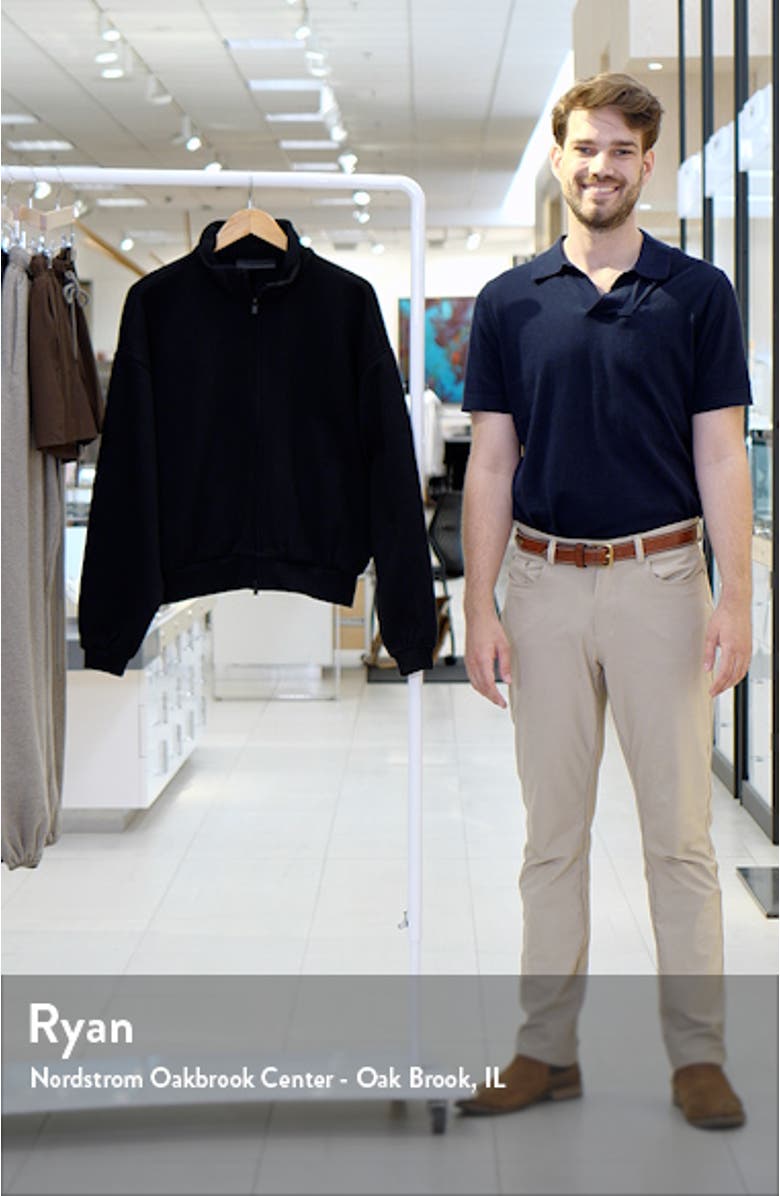 Cotton Blend Zip-Up Jacket, sales video thumbnail