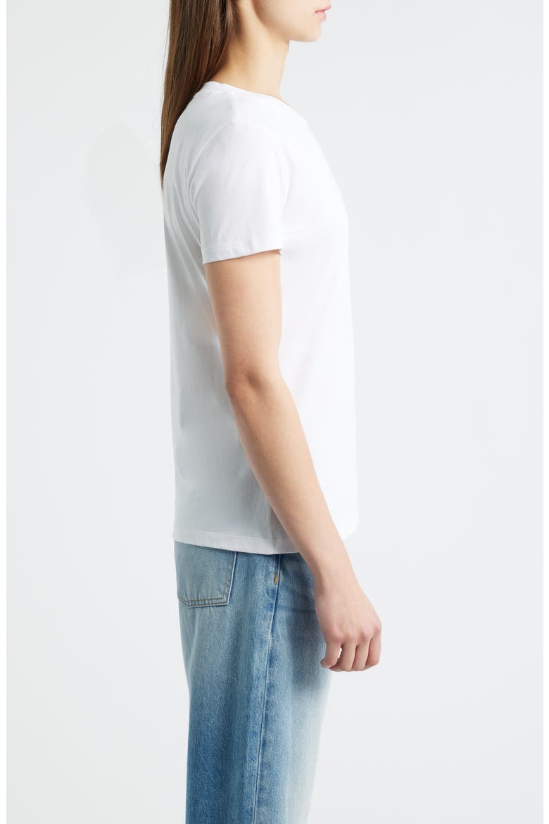 Esogo Cotton T-Shirt, Alternate, color, WHT