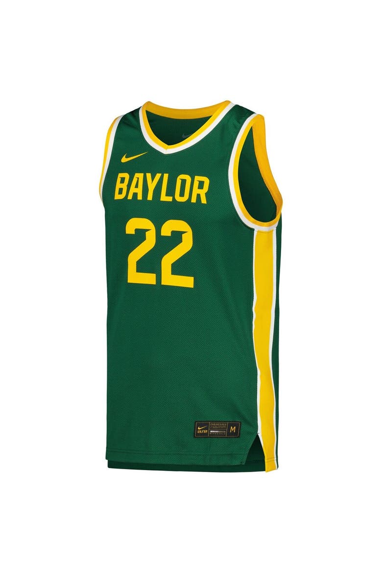 Unisex Nike Green Baylor Bears Replica Basketball Jersey, Alternate, color, Green