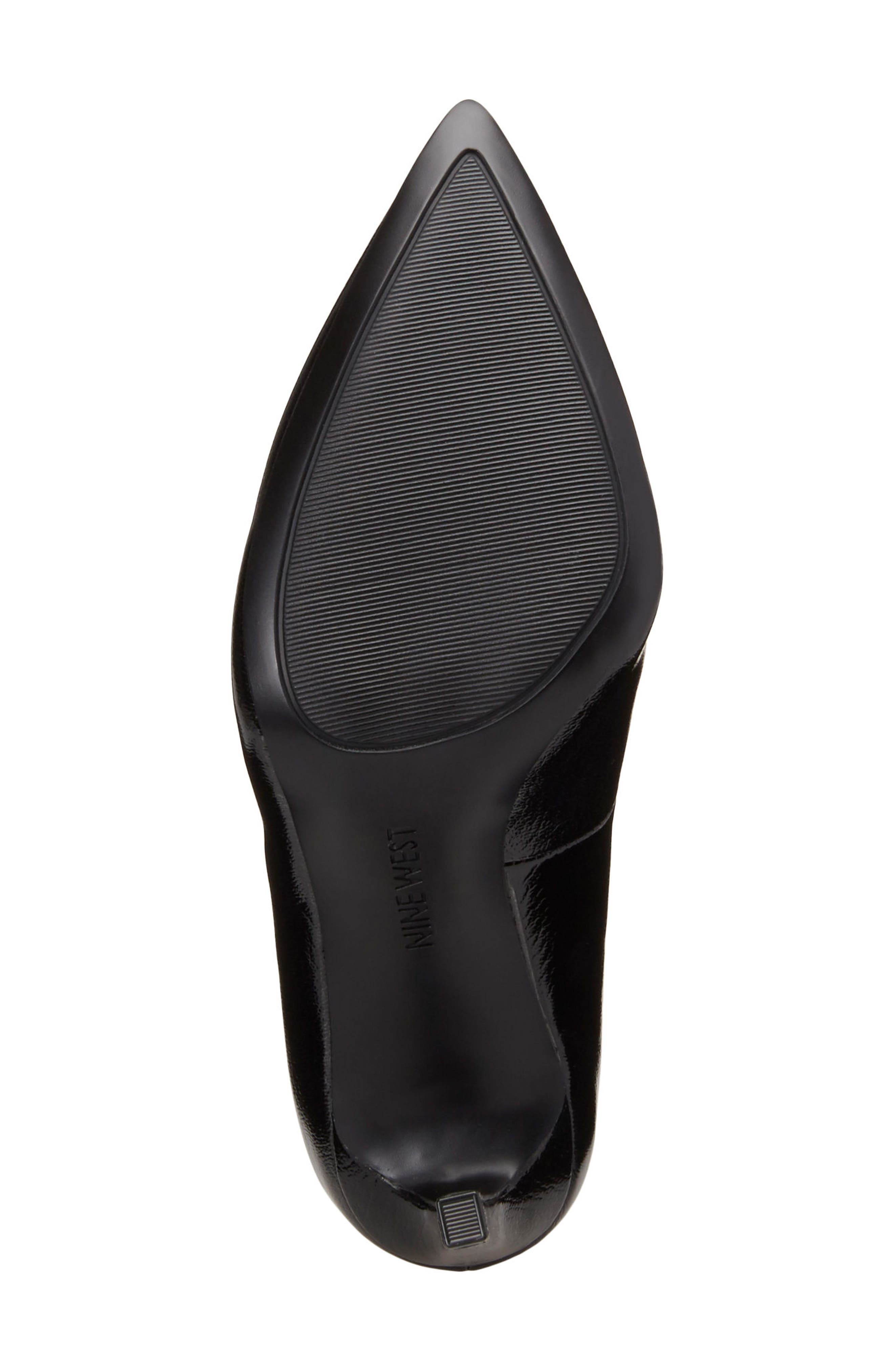 Tatiana Pointed Toe Pump, Alternate, color, BLACK LEATHER