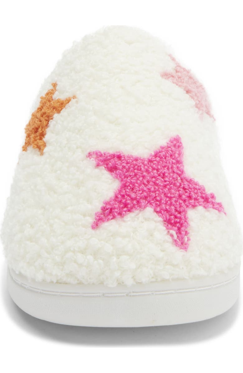 MIA Cozi Slipper, Alternate, color, Pink/ Orange Stars