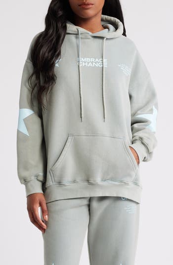 THE MAYFAIR GROUP Embrace Change Graphic Hoodie Nordstrom