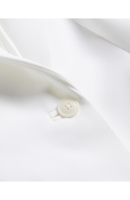 Ted Baker London Bertaah Double Lapel Blazer In Ivory