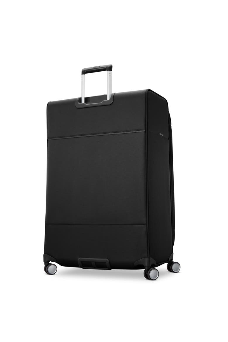 UpLIFT Softside Expandable (20"/29") 2 Piece Spinner Luggage Set, Alternate, color, Black