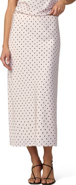 Joe's The Ines Polka Dot Midi Skirt