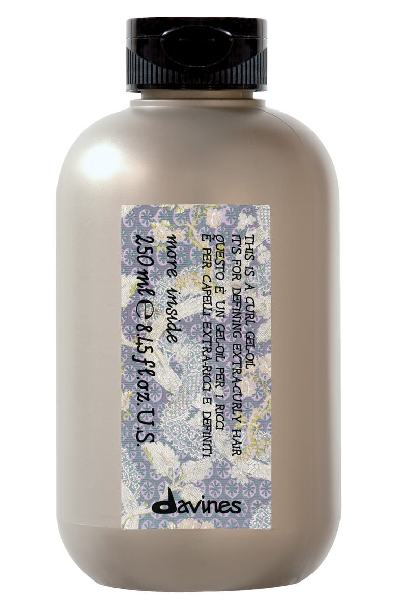 Davines This is a Curl Gel Oil, Main, color, 