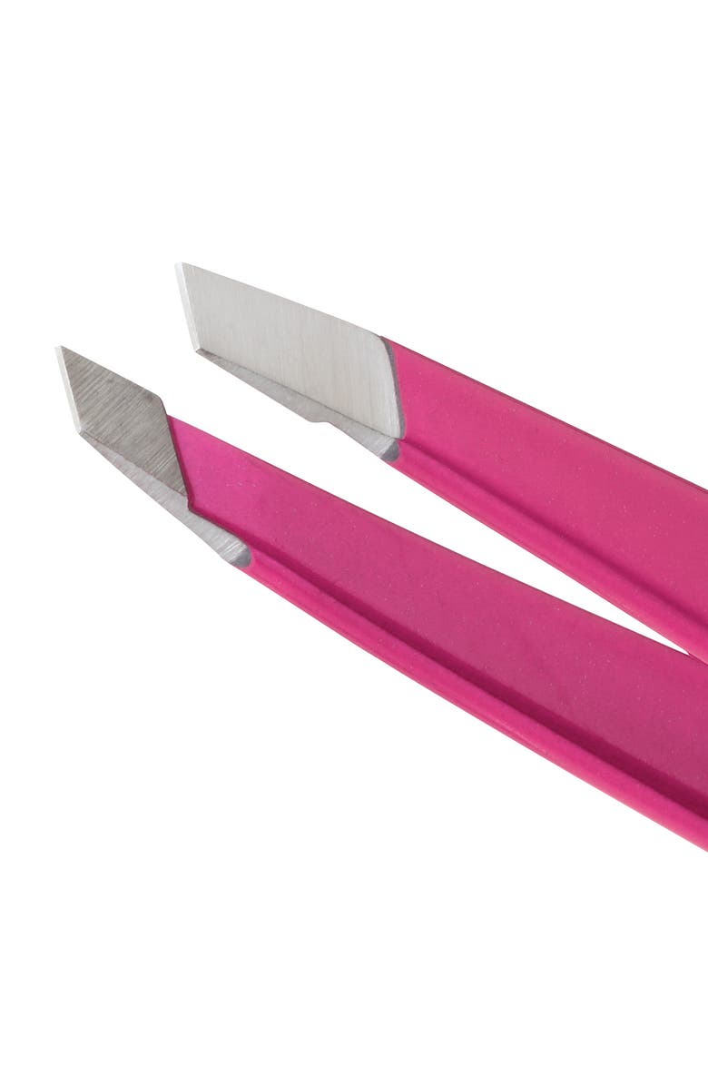 TWEEZERMAN Pretty In Pink Slant Tweezers, Alternate, color, Multi