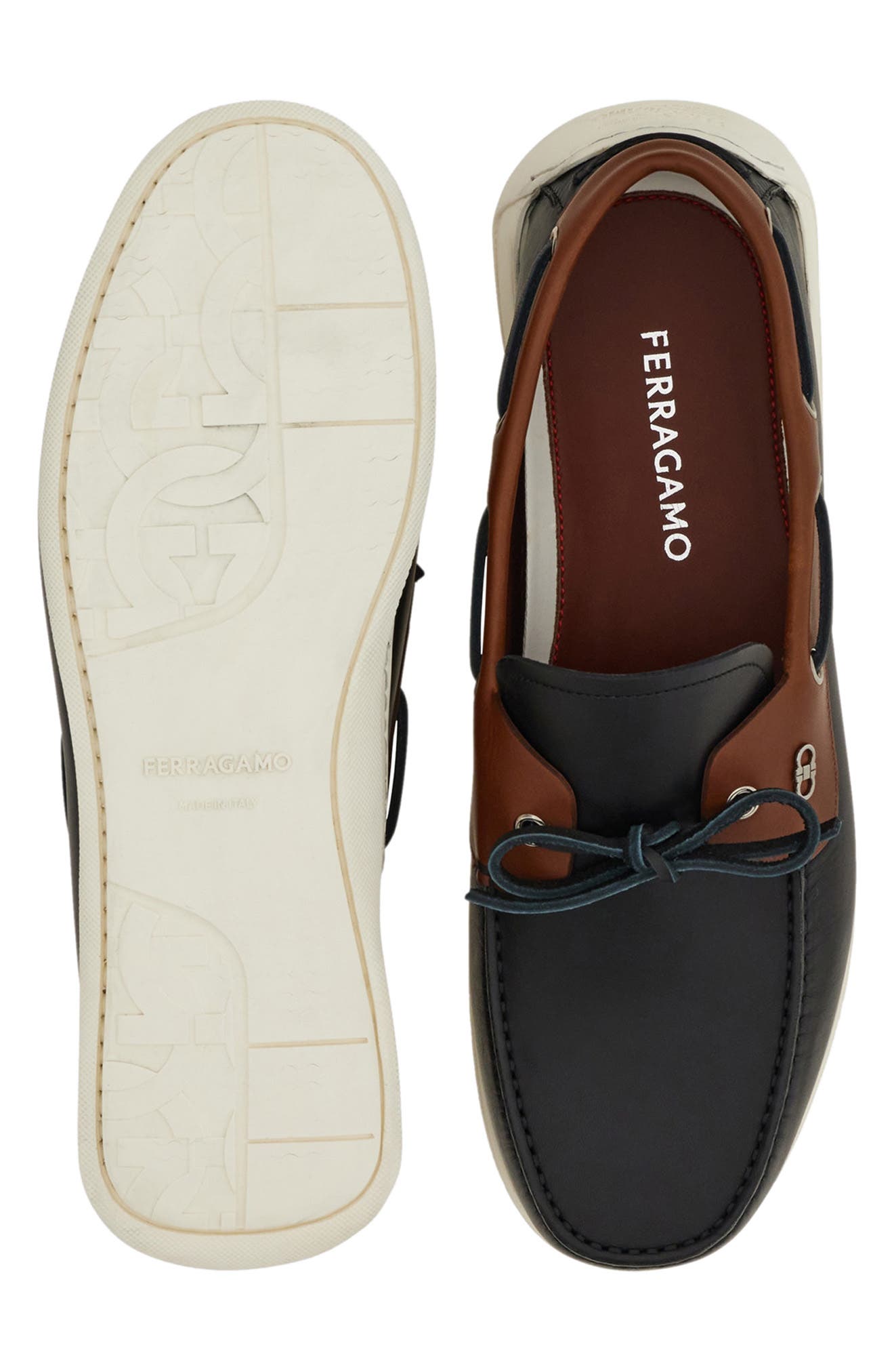 FERRAGAMO Bahia Boat Shoe, Alternate, color, 